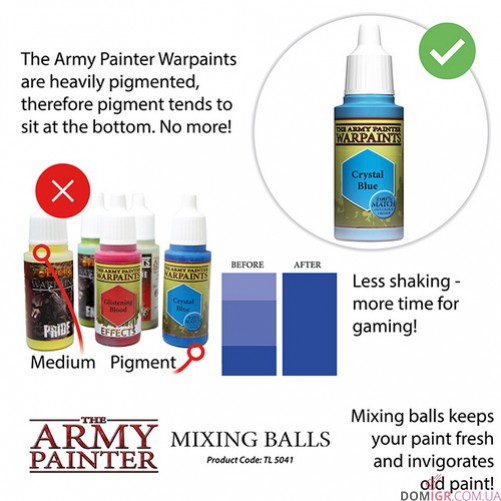 Mixing Balls