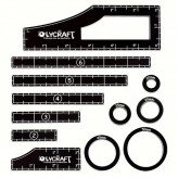 Olycraft Wargames Rulers Set Купить Olycraft Wargames Rulers Set (Моделирование)