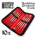 GSW - Professional Sculpting Tools with case x10