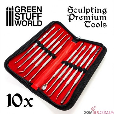 GSW - Professional Sculpting Tools with case x10