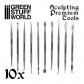 GSW - Professional Sculpting Tools with case x10