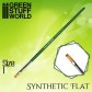 GREEN SERIES Flat Synthetic Brush Size 1 (2458)