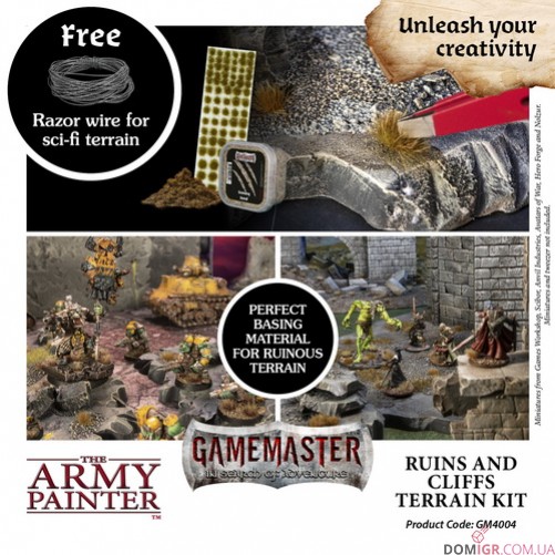 Gamemaster: Ruins & Cliffs Terrain Kit