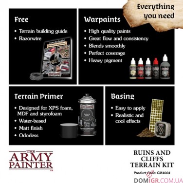 Gamemaster: Ruins & Cliffs Terrain Kit