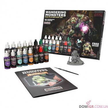 Купити Gamemaster: Wandering Monsters Role-playing Paint Set Gamemaster: Wandering Monsters Role-playing Paint Set