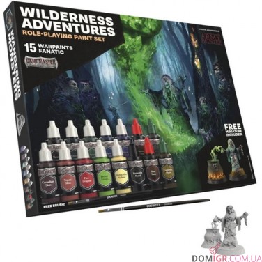 Купити Gamemaster: Wilderness Adventures Role-playing Paint Set Gamemaster: Wilderness Adventures Role-playing Paint Set
