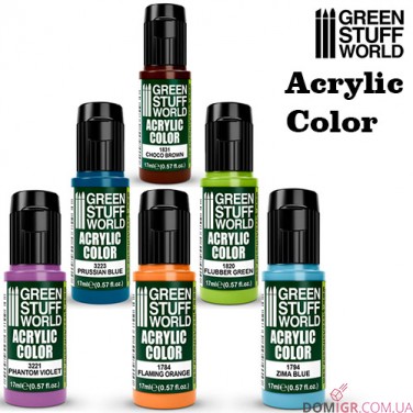 GSW: Acrylic Color 17 ml (в асортименті)