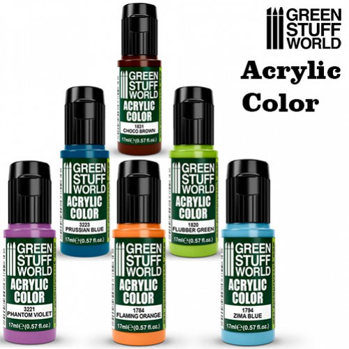 GSW: Acrylic Color 17 ml (в асортименті)