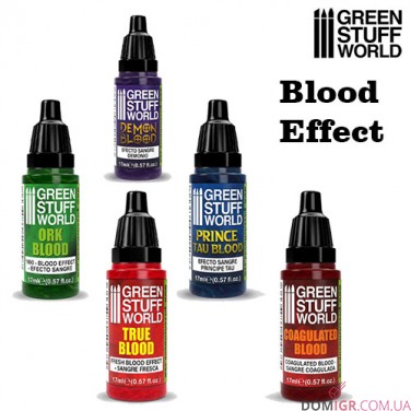 GSW: Blood effect 17 ml (в асортименті)