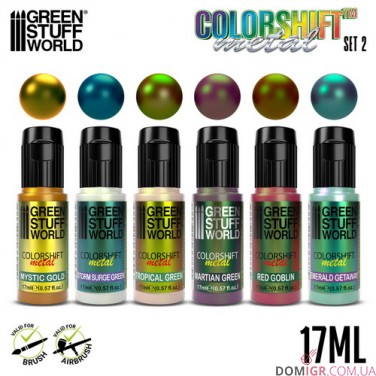 Купить GSW - Colorshift Metal Chameleon Acrylic Paint Set 2 (9341) GSW - Colorshift Metal Chameleon Acrylic Paint Set 2 (9341)