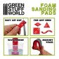 Foam Sanding Pads - 400 Grit