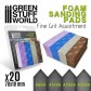 Foam Sanding Pads - Fine Grit Assortment x20