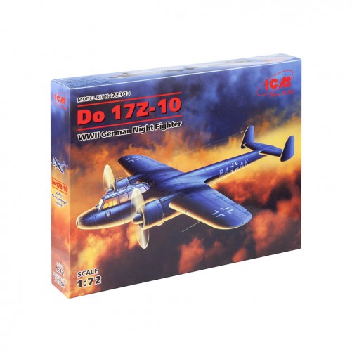 Модель Do 17Z-10, Німецький нічний винищувач 2 Світової війни 1:72
