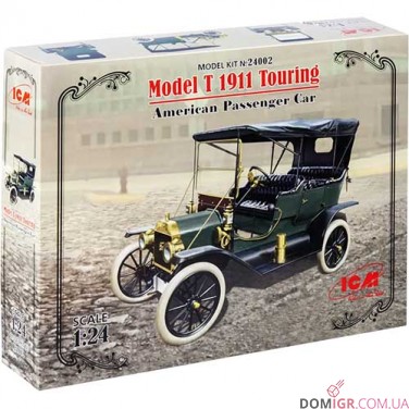 Модель Ford Model T Touring 1911 р., американський пасажирський автомобіль 1:24