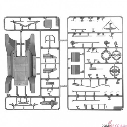 Модель Ford Model T Touring 1911 р., американський пасажирський автомобіль 1:24