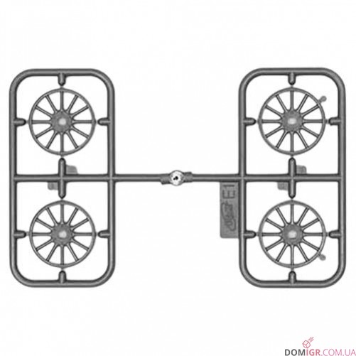 Модель Ford Model T Touring 1911 р., американський пасажирський автомобіль 1:24