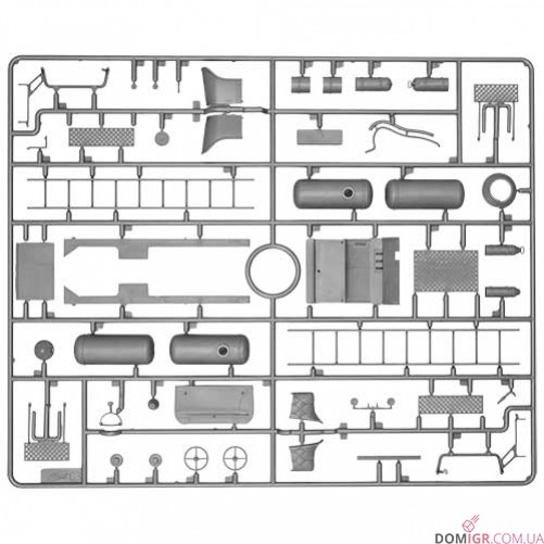 Модель Ford Model T 1914, пожежний автомобіль з екіпажем 1:24