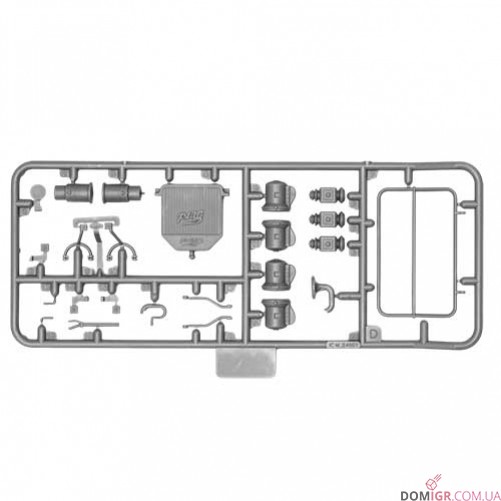 Модель Ford Model T 1914, пожежний автомобіль з екіпажем 1:24