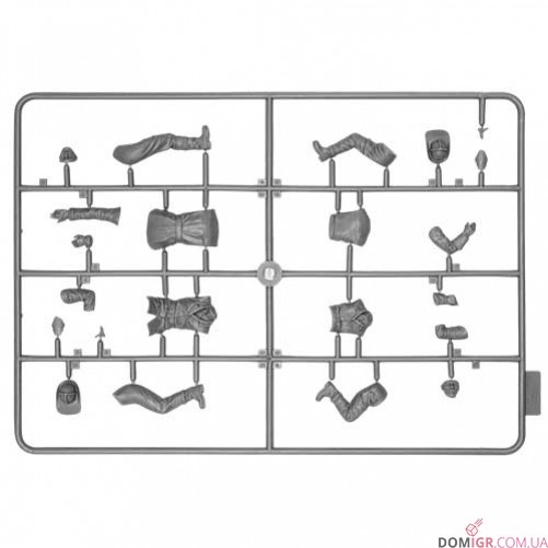 Модель Ford Model T 1914, пожежний автомобіль з екіпажем 1:24