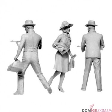Модель «Гангстери» (3 фігури) 1:24