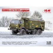 Модель КАМАЗ-4310 ЗСУ з кунгом 1:35