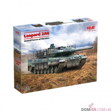 Модель Леопард 2A6 1:72