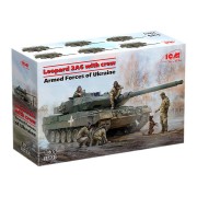 Модель Леопард 2А6 ЗСУ з екіпажем 1:35