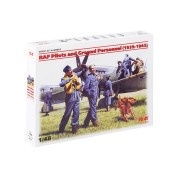 Модель Пілоти і техніки ВПС Великобританії (1939-1945р.) 1:48