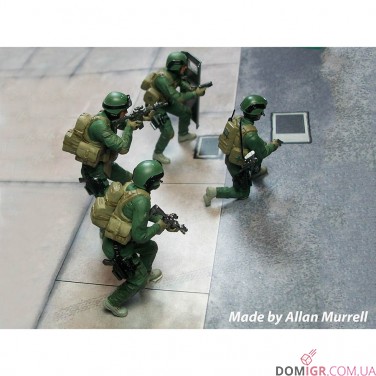 Купить Модель S.W.A.T. Команда (4 Фігури) 1:24 Модель S.W.A.T. Команда (4 Фігури) 1:24