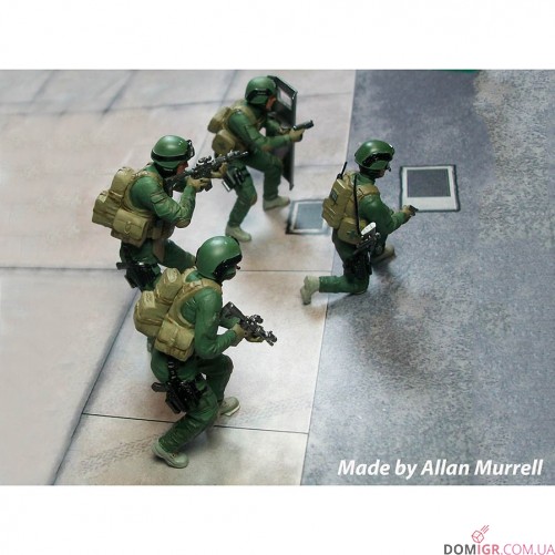 Модель S.W.A.T. Команда (4 Фігури) 1:24