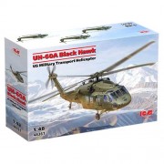 Модель UH-60A Black Hawk військово-транспортний гелікоптер США 1:48
