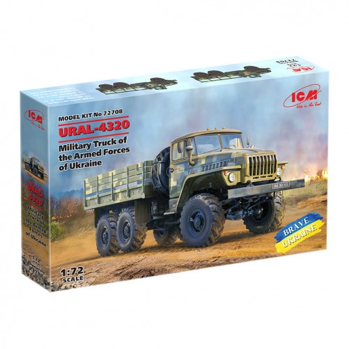 Модель Урал 4320 1:72