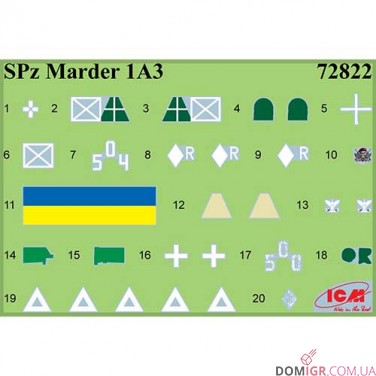 Модель «Військова техніка Збройних Сил України» 1:72