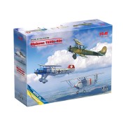 Модель Біплани 1930-1940-х років (Не-51A-1, Ki-10-II, U-2/Po-2VS) 1:72