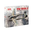 Модель FW 189A-2, Німецький літак-розвідник 2 Світової війни 1:72