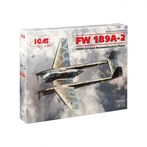 Модель FW 189A-2, Німецький літак-розвідник 2 Світової війни 1:72