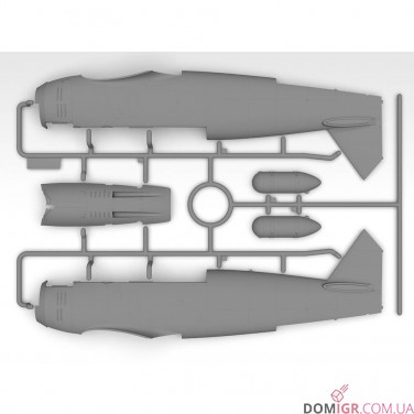 Модель Hs 123A-1 (пізнього випуску), Німецький штурмовик 2 Світової 1:32