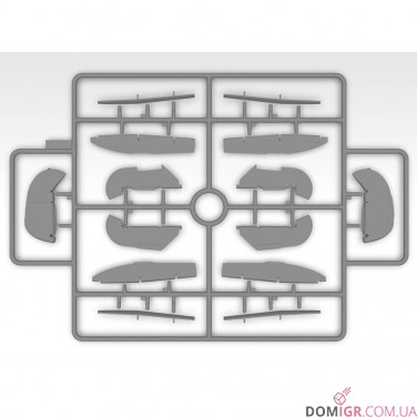 Модель Hs 123A-1 (пізнього випуску), Німецький штурмовик 2 Світової 1:32
