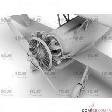 Модель Hs 123A-1 (пізнього випуску), Німецький штурмовик 2 Світової 1:32