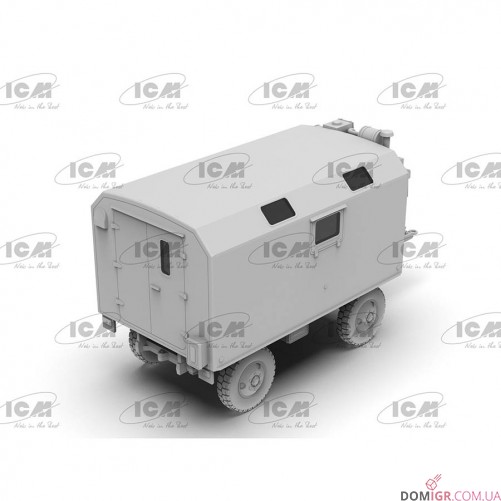 Модель ЗіЛ-131, вантажівка з причепом Збройних сил України 1:72