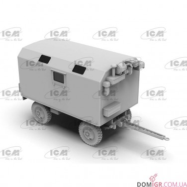 Модель ЗіЛ-131, вантажівка з причепом Збройних сил України 1:72