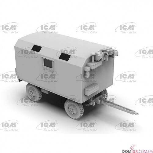 Модель ЗіЛ-131, вантажівка з причепом Збройних сил України 1:72