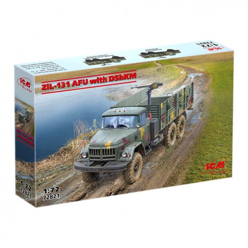 Модель ЗіЛ-131 ЗСУ з ДШКМ 1:72