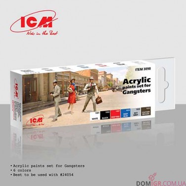 Gangsters Paint Set