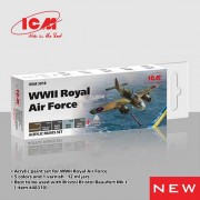 Royal Air Force (1939 -1943) Paint Set