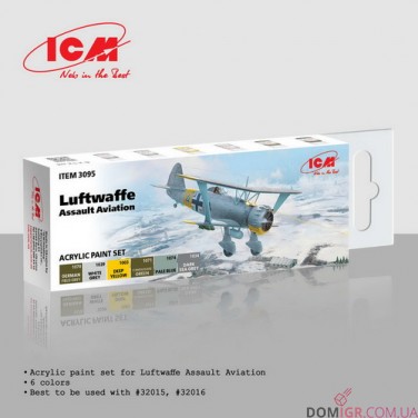 Luftwaffe Assault Aviation Paint set 