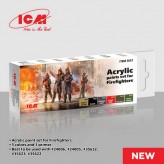Firefighters Paint Set Купить Firefighters Paint Set (Краски ICM)