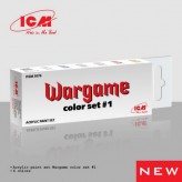 Wargame Color Paint Set №1 Купить Wargame Color Paint Set №1 (Моделирование)