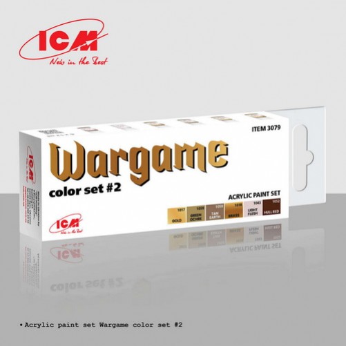 Wargame Color Paint Set №2