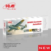 WWII German Aviation Paint Set